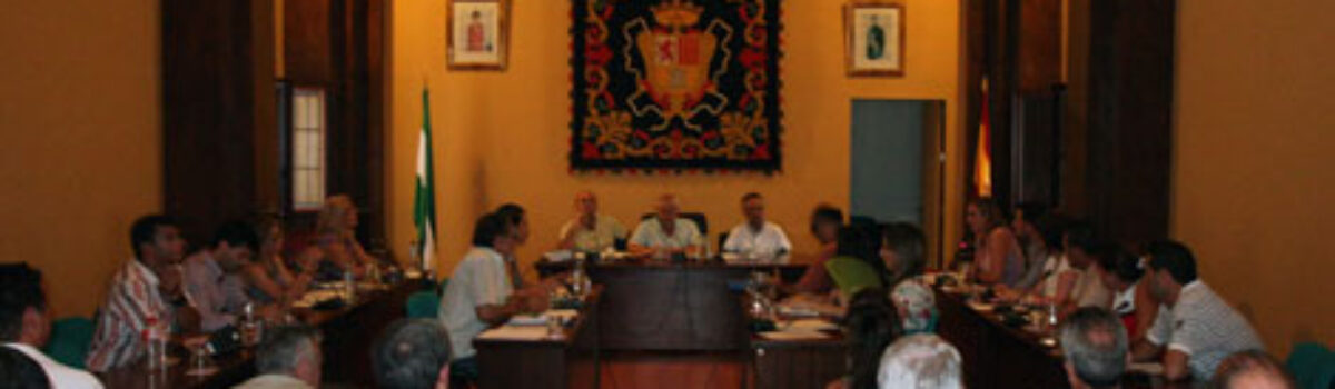 Intervención de Pepe García en el Pleno Municipal de julio