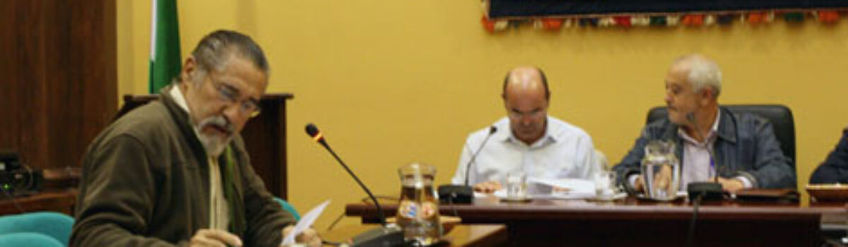 Preguntas realizadas en el Pleno ordinario de Octubre
