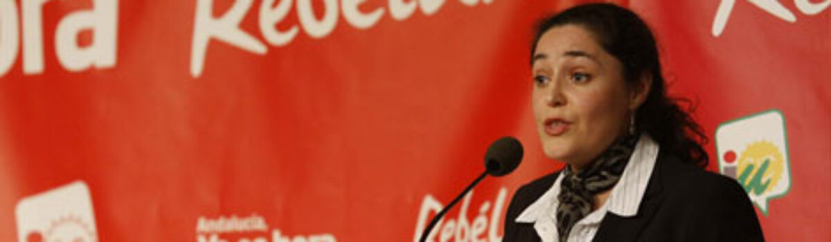 Hoy a las 12 horas en Radio Ubrique la nº 2 de la Candidatura de IU, Inmac. Nieto