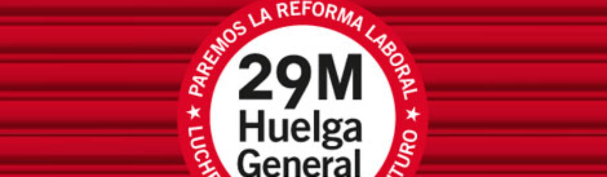 IU Ubrique apoya la Huelga General convocada por los sindicatos