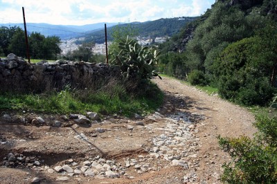 Aspecto actual de la Calzada Romano-Medieval