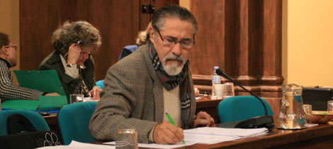 Pepe García en el pleno