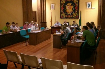 Aspecto del Pleno Municipal de Septiembre 2013
