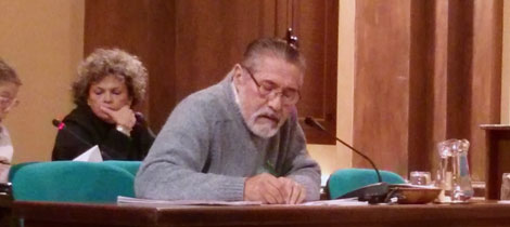 Pepe García en el pleno