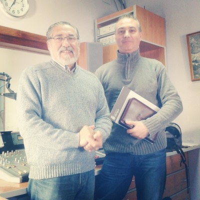 José García y Manuel Ramírez en Radio Ubrique