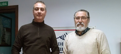 Manuel Ramírez y Pepe García en Radio Ubrique