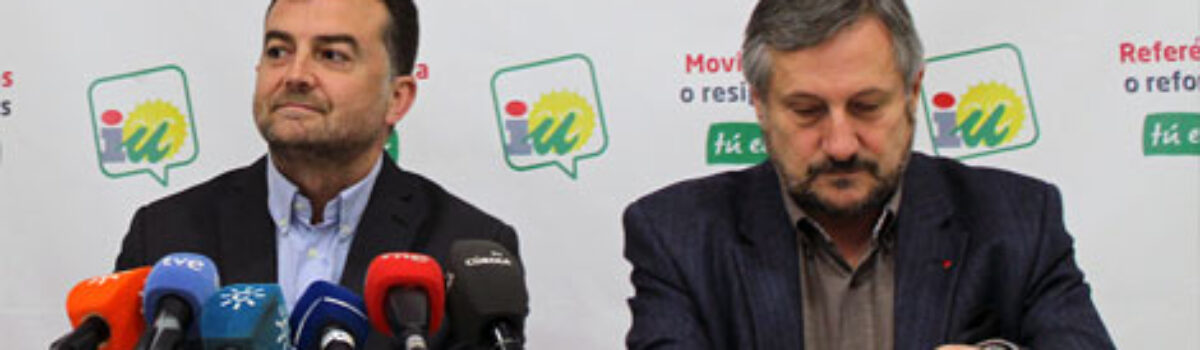 El coordinador andaluz de IU Antonio Maíllo defiende en Radio Ubrique la candidatura de Izquierda Unida