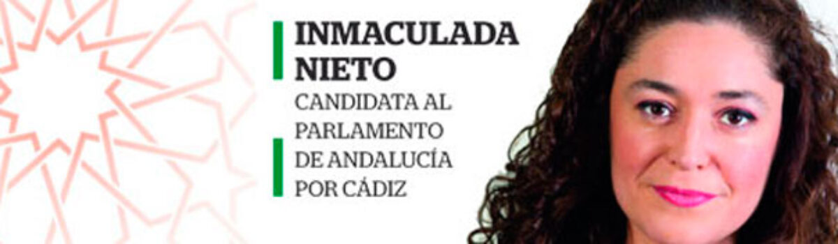 Intervención de la candidata al Parlamento Andaluz por Cádiz, Inmaculada Nieto, en Radio Ubrique