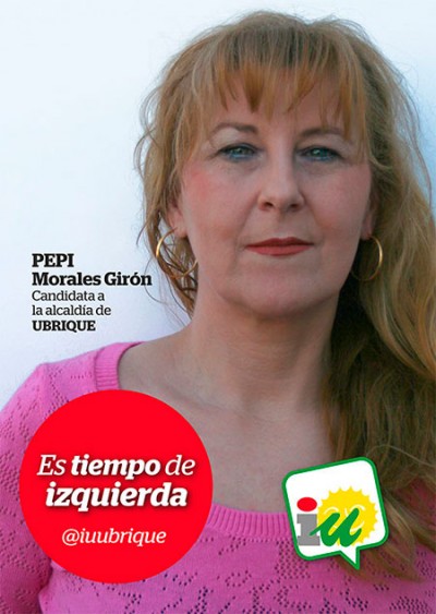Candidata IU alcaldía