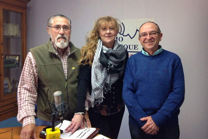 José García, Pepi Morales y Miguel González