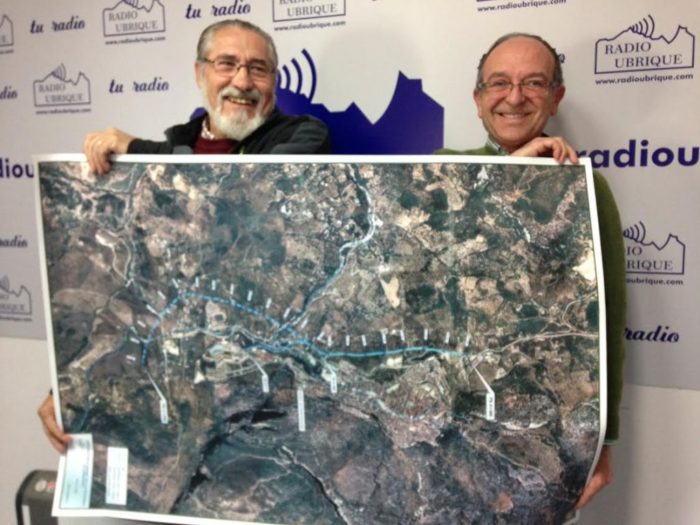 Pepe García y Miguel González en Radio Ubrique