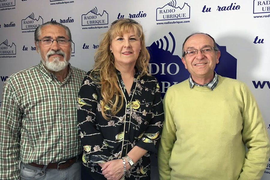 José García, Pepi Morales y Miguel González