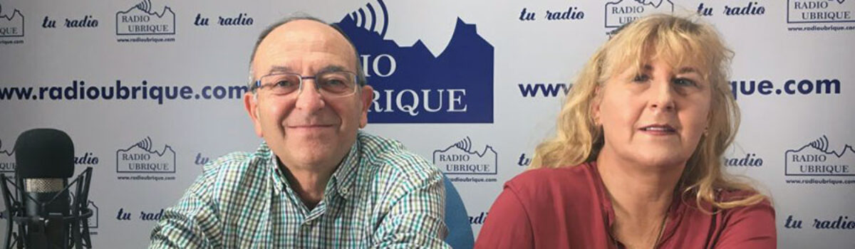 Intervención de Pepi Morales y Miguel González en Radio Ubrique