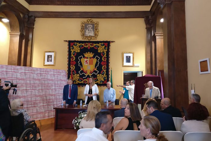 Aspecto del Salón de Plenos minutos antes del acto