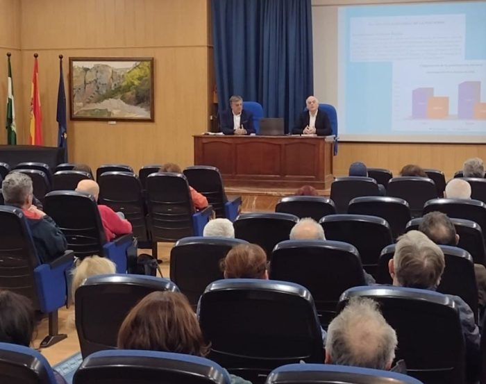 Aspecto del Salón de Actos del IES Los Remedios