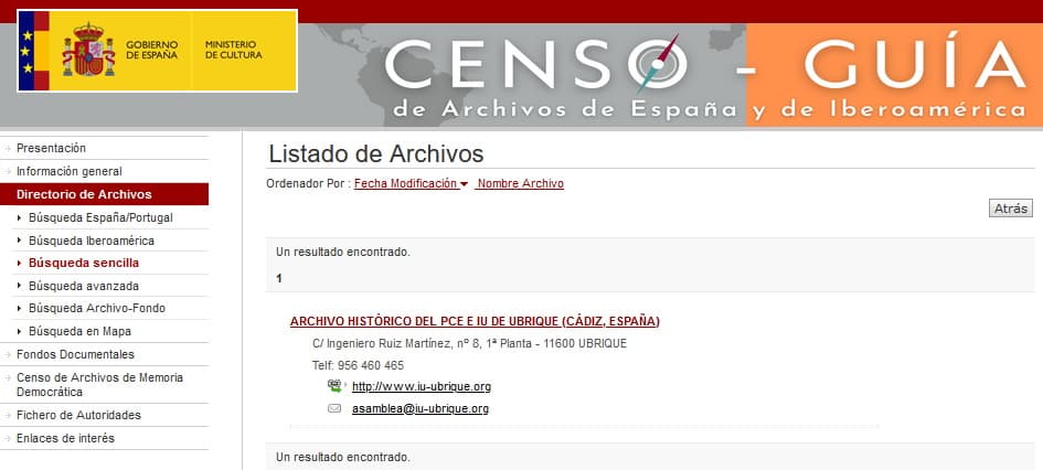Portada del Censo-guía